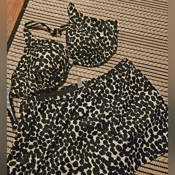 Victoria's Secret Other - Early 2000's Black and White Polka Dot Bikini Set